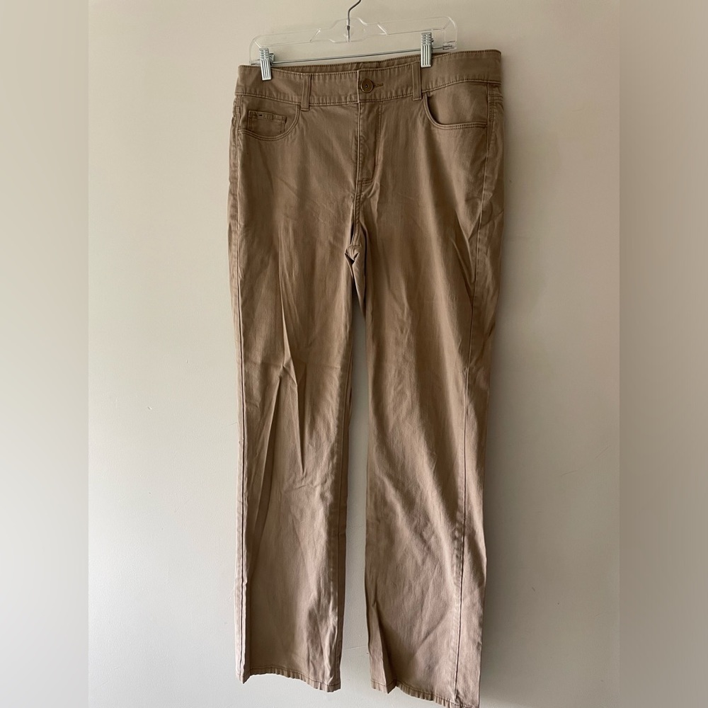 Lee Slender Secret Khaki Bootcut‎ Jeans 14 Long